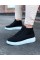WG032 Siyah Bağcıklı Sneakers Yarım Bilek Bot WG032 Siyah Bağcıklı Sneakers Yarım Bilek Bot