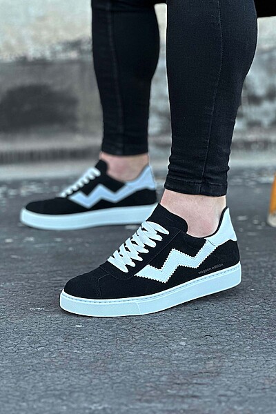 WG160 Siyah Erkek Casual Ayakkabı