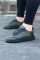 WG019 Haki Triko Erkek Casual Ayakkabı WG019 Haki Triko Erkek Casual Ayakkabı