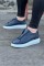 WG010 Lacivert Cilt Erkek Casual Ayakkabı WG010 Lacivert Cilt Erkek Casual Ayakkabı