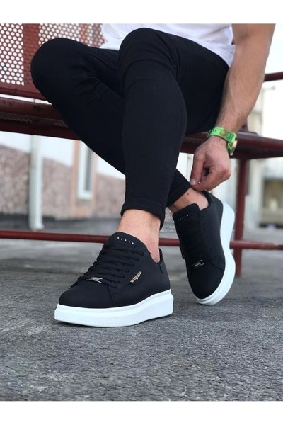WG01 Siyah Erkek Casual Ayakkabı WG01 Siyah Erkek Casual Ayakkabı