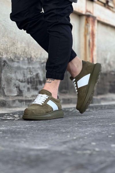 WG011 Haki Süet Erkek Casual Ayakkabı WG011 Haki Süet Erkek Casual Ayakkabı