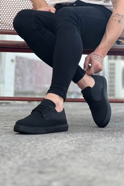 WG016 Kömür Triko Erkek Casual Ayakkabı WG016 Kömür Triko Erkek Casual Ayakkabı