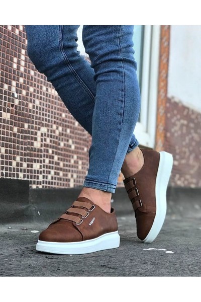 WG026 Taba Kalın Taban Casual Erkek Ayakkabı WG026 Taba Kalın Taban Casual Erkek Ayakkabı