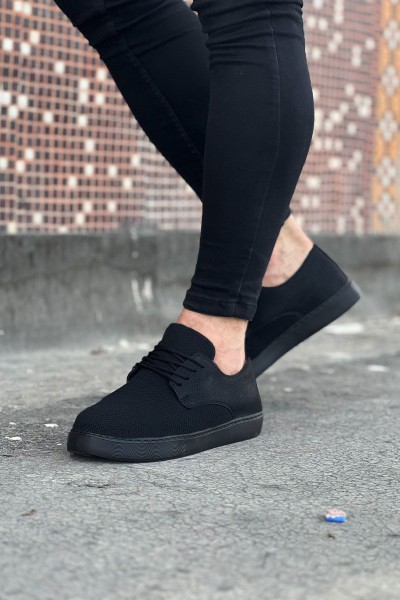 WG016 Kömür Triko Erkek Casual Ayakkabı WG016 Kömür Triko Erkek Casual Ayakkabı