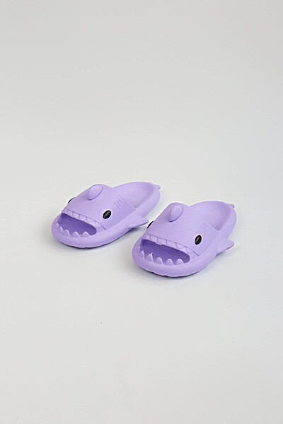 WG500 Köpekbalığı Mor Unisex Tam Ortopedik Terlik Shark Slides WG500 Köpekbalığı Mor Unisex Tam Ortopedik Terlik Shark Slides