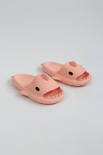 WG500 Köpekbalığı Pembe Unisex Tam Ortopedik Terlik Shark Slides WG500 Köpekbalığı Pembe Unisex Tam Ortopedik Terlik Shark Slides