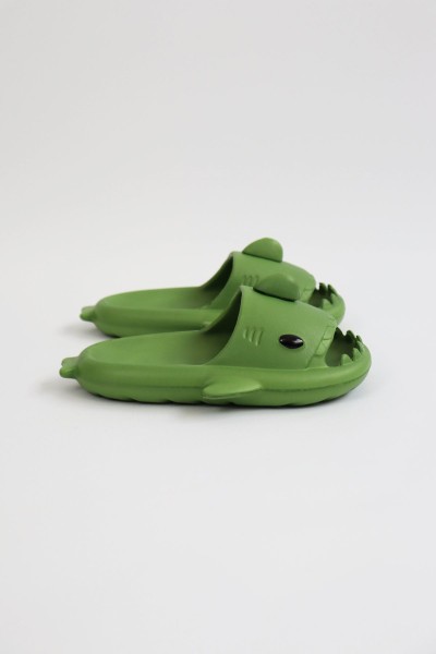 WG500 Köpekbalığı Haki Unisex Tam Ortopedik Terlik Shark Slides WG500 Köpekbalığı Haki Unisex Tam Ortopedik Terlik Shark Slides