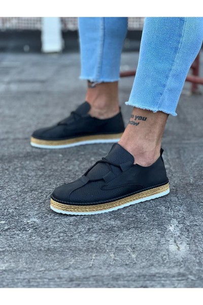 WG015 Siyah Erkek Casual Ayakkabı WG015 Siyah Erkek Casual Ayakkabı