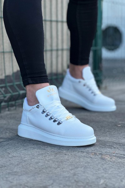 WG047 Beyaz Erkek Casual Ayakkabı WG047 Beyaz Erkek Casual Ayakkabı