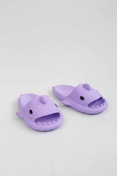WG500 Köpekbalığı Mor Unisex Tam Ortopedik Terlik Shark Slides WG500 Köpekbalığı Mor Unisex Tam Ortopedik Terlik Shark Slides