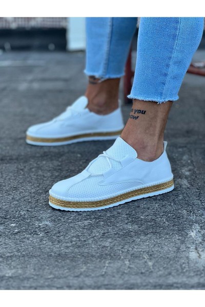 WG015 Beyaz Erkek Casual Ayakkabı WG015 Beyaz Erkek Casual Ayakkabı