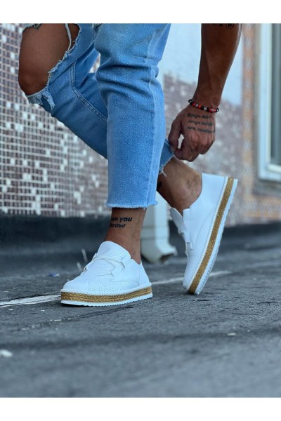 WG015 Beyaz Erkek Casual Ayakkabı WG015 Beyaz Erkek Casual Ayakkabı