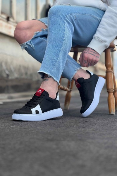 WG040 Siyah Erkek Casual Ayakkabı WG040 Siyah Erkek Casual Ayakkabı