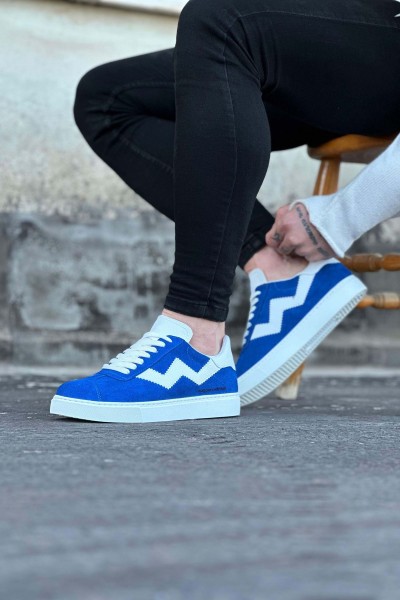 WG160 Mavi Erkek Casual Ayakkabı WG160 Mavi Erkek Casual Ayakkabı
