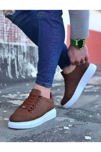 WG08 Taba Düz Erkek Casual Ayakkabı WG08 Taba Düz Erkek Casual Ayakkabı