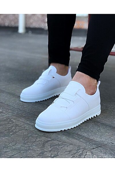 WG036 Beyaz Erkek Casual Ayakkabı WG036 Beyaz Erkek Casual Ayakkabı