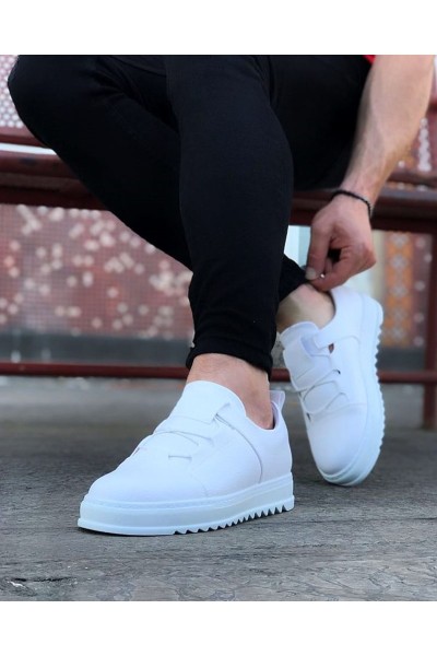 WG036 Beyaz Erkek Casual Ayakkabı WG036 Beyaz Erkek Casual Ayakkabı
