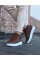 WG032 Taba Bağcıklı Sneakers Yarım Bilek Bot WG032 Taba Bağcıklı Sneakers Yarım Bilek Bot