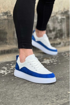 WG162 Beyaz Sax Ortopedik Taban Erkek Casual Ayakkabı WG162 Beyaz Sax Ortopedik Taban Erkek Casual Ayakkabı