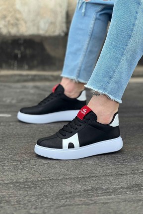 WG040 Siyah Erkek Casual Ayakkabı WG040 Siyah Erkek Casual Ayakkabı