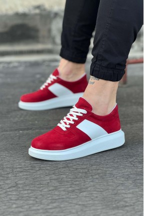 WG011 Kırmızı Süet Erkek Casual Ayakkabı WG011 Kırmızı Süet Erkek Casual Ayakkabı