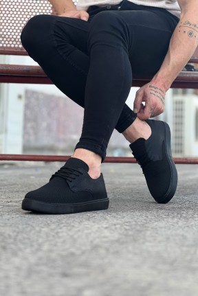 WG016 Kömür Triko Erkek Casual Ayakkabı WG016 Kömür Triko Erkek Casual Ayakkabı