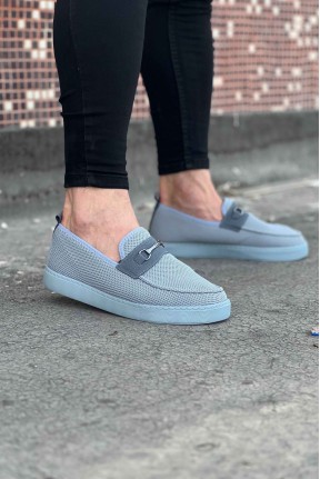 WG060 Gri Triko Babet Erkek Casual Ayakkabı WG060 Gri Triko Babet Erkek Casual Ayakkabı