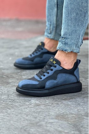 WG301 Kömür Mavi Erkek Casual Ayakkabı WG301 Kömür Mavi Erkek Casual Ayakkabı