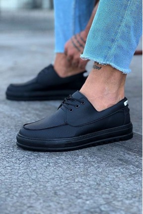 WG506 Kömür Erkek Saraclı Casual Ayakkabı WG506 Kömür Erkek Saraclı Casual Ayakkabı