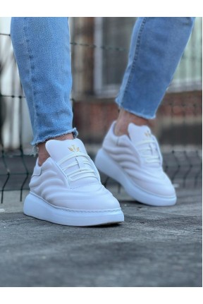 WG094 Beyaz Cilt Erkek Casual Ayakkabı WG094 Beyaz Cilt Erkek Casual Ayakkabı