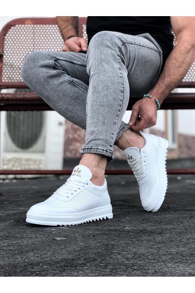 WG022 Beyaz Erkek Casual Ayakkabı WG022 Beyaz Erkek Casual Ayakkabı