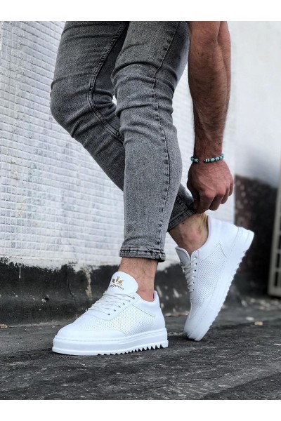 WG022 Beyaz Erkek Casual Ayakkabı WG022 Beyaz Erkek Casual Ayakkabı