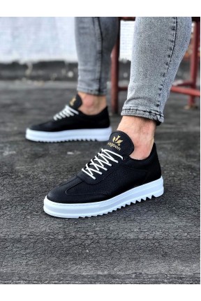 WG022 Siyah Erkek Casual Ayakkabı WG022 Siyah Erkek Casual Ayakkabı