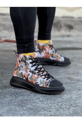 WG017 Koyu Askeri Erkek Yarım Bilek Casual Ayakkabı WG017 Koyu Askeri Erkek Yarım Bilek Casual Ayakkabı