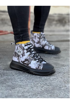 WG017 Acık Askeri Erkek Yarım Bilek Casual Ayakkabı WG017 Acık Askeri Erkek Yarım Bilek Casual Ayakkabı