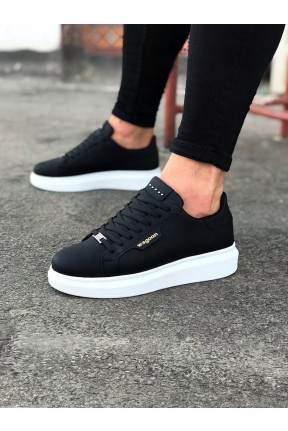 WG01 Siyah Erkek Casual Ayakkabı WG01 Siyah Erkek Casual Ayakkabı