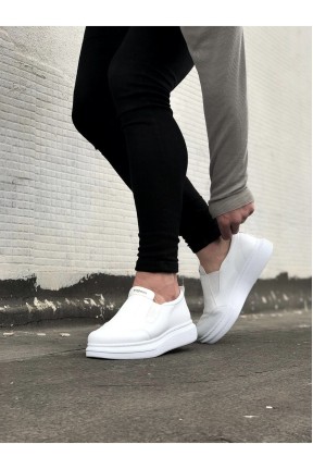 WG049 Beyaz Düz Casual Erkek Ayakkabı WG049 Beyaz Düz Casual Erkek Ayakkabı