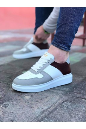 WG011 Beyaz Taba Erkek Casual Ayakkabı WG011 Beyaz Taba Erkek Casual Ayakkabı