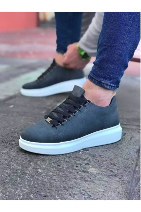 WG08 Gri Düz Erkek Casual Ayakkabı WG08 Gri Düz Erkek Casual Ayakkabı