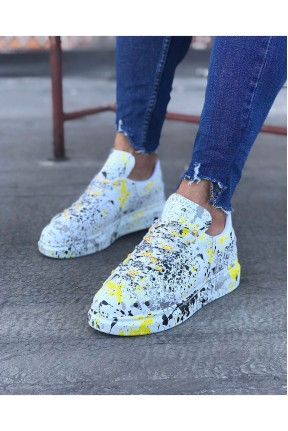 WG501 Sarı Renkli Erkek Casual Ayakkabı WG501 Sarı Renkli Erkek Casual Ayakkabı