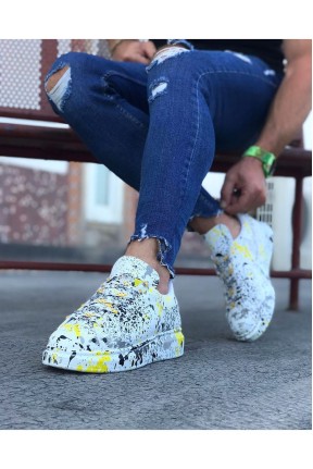 WG501 Sarı Renkli Erkek Casual Ayakkabı WG501 Sarı Renkli Erkek Casual Ayakkabı