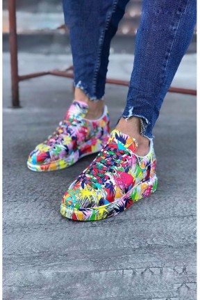 WG501 Çok Boyalı Erkek Casual Ayakkabı WG501 Çok Boyalı Erkek Casual Ayakkabı