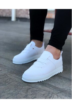WG036 Beyaz Erkek Casual Ayakkabı WG036 Beyaz Erkek Casual Ayakkabı