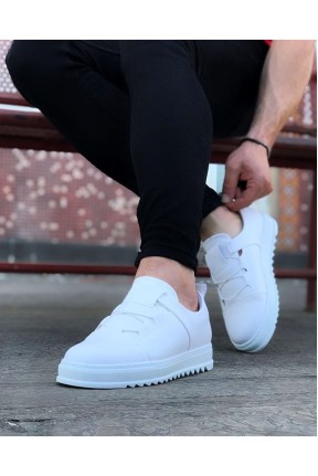 WG036 Beyaz Erkek Casual Ayakkabı WG036 Beyaz Erkek Casual Ayakkabı