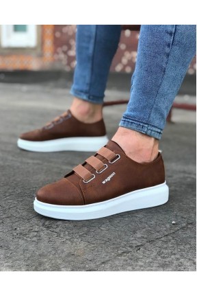 WG026 Taba Kalın Taban Casual Erkek Ayakkabı WG026 Taba Kalın Taban Casual Erkek Ayakkabı