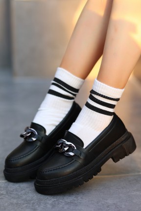 Biga Siyah Cilt  Ayakkabı Biga Siyah Cilt  Ayakkabı