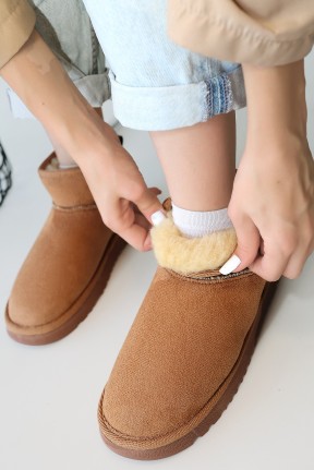 Elsa Taba Süet Bot Elsa Taba Süet Bot