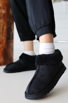 Abby Siyah Süet Bot Abby Siyah Süet Bot