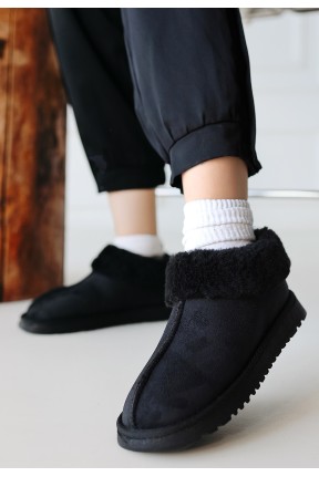 Abby Siyah Süet Bot Abby Siyah Süet Bot